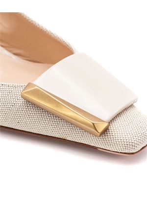 Arienne slingback in beige canvas ROBERTO FESTA | ARIENNESASSO